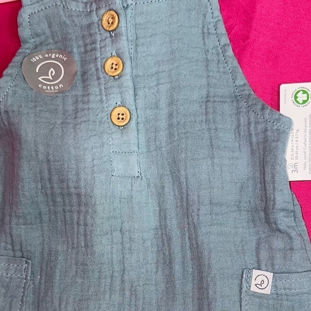 Organic cotton romper - Picture 4 of 4
